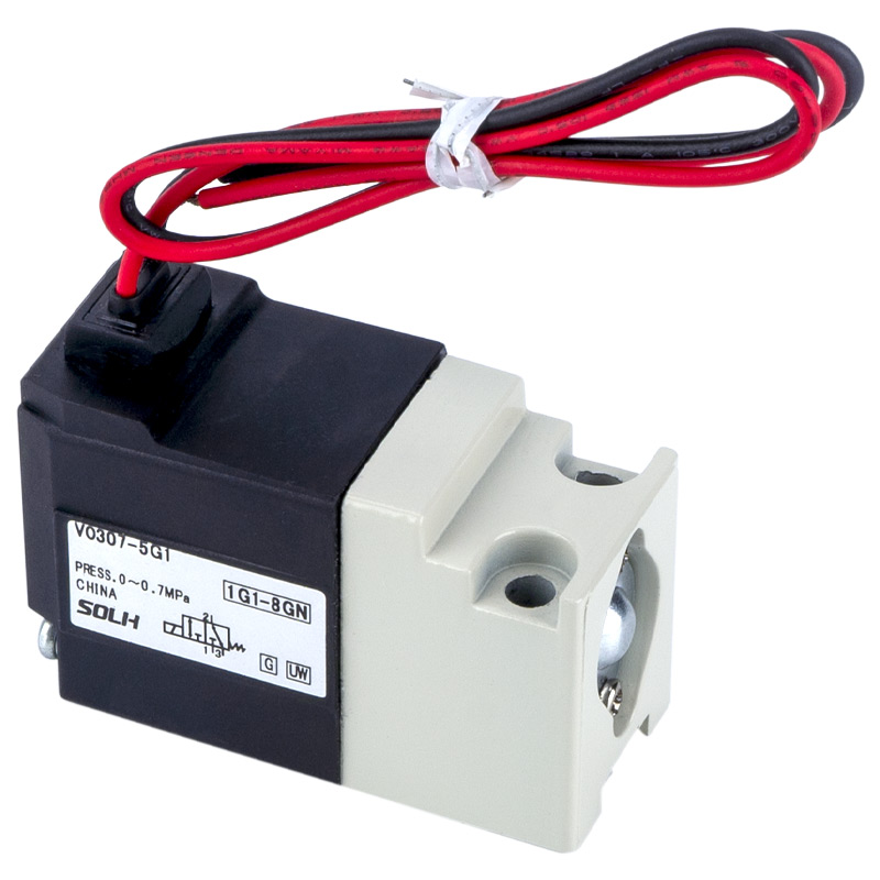 VO307 3 पोर्ट Solenoid भल्भ / प्रत्यक्ष पपेट प्रकार